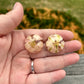 Peony Resin Studs