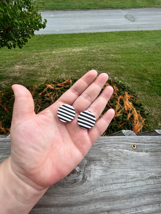 Large Striped Studs