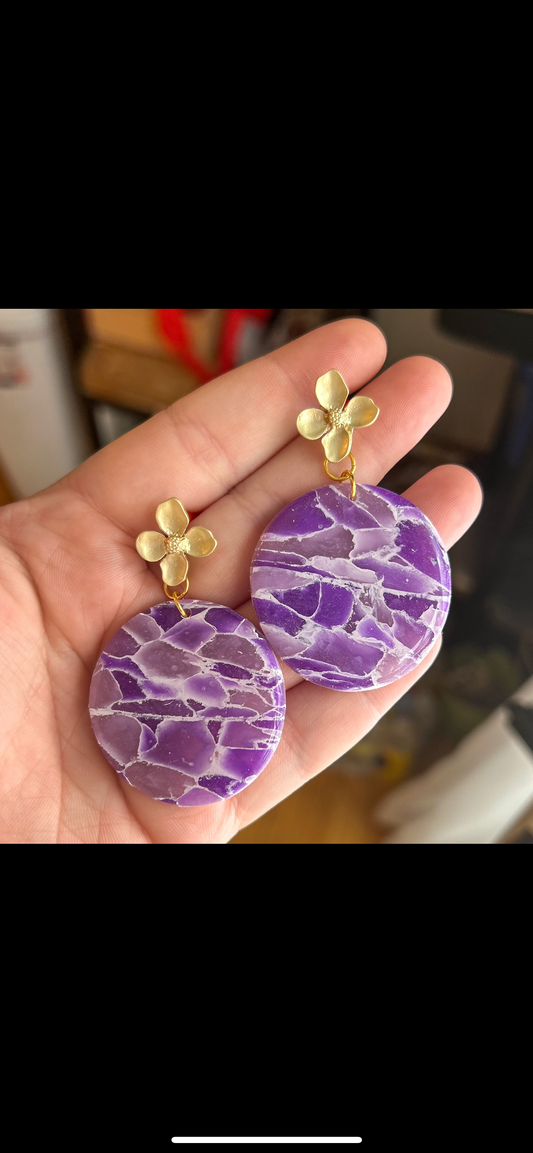 Purple Faux Amethyst